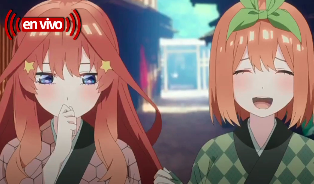 Go-toubun no hanayome, capítulo 1 online cuándo dónde y cómo ver el estreno  del anime en Crunchyroll, Animes