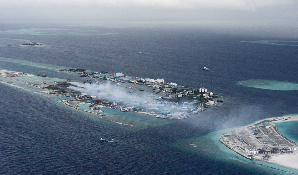 Maldivas es un archipiélago de más de 1.000 islas y de aguas cristalinas del océano Índico. Foto: AFP