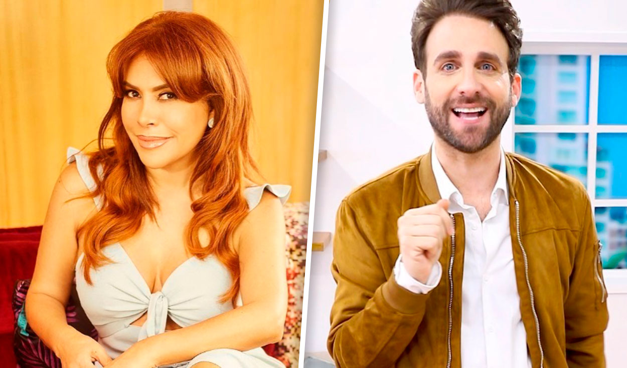 La conductora se refirió a las discrepancias que tienen ambos en la TV. Fotos: difusión