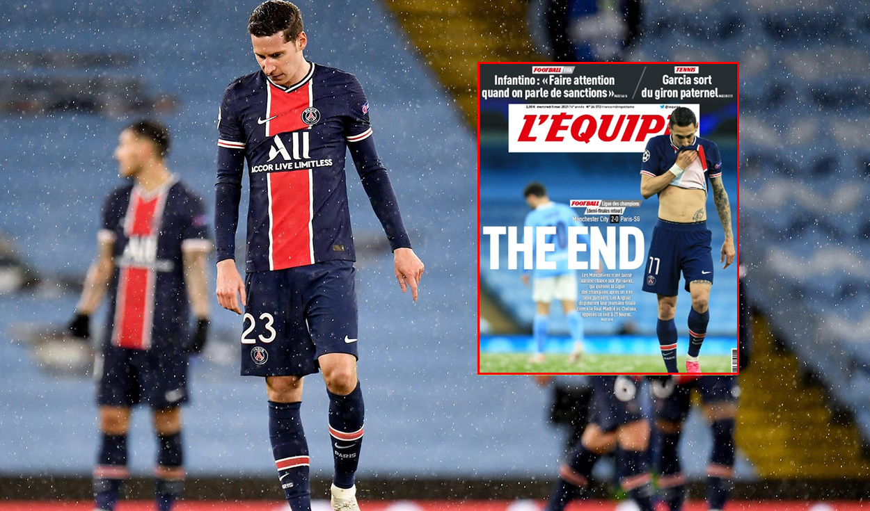 PSG no podrá jugar su segunda final consecutiva de Champions League. Foto: EFE/L'Equipe