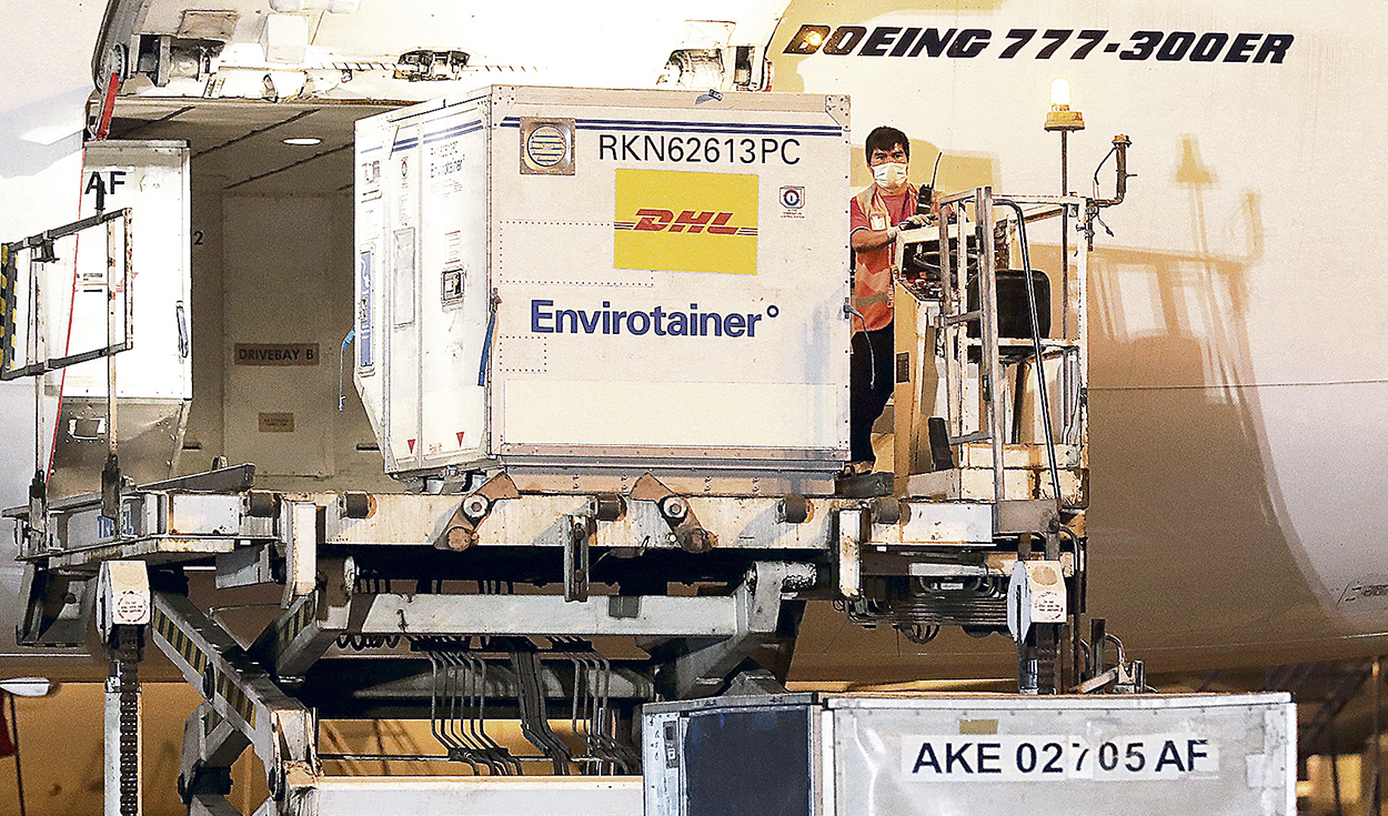 Vacunas. El Gobierno tiene un acuerdo de compra de 38 millones de dosis de Sinopharm. Se espera la llegada de 500.000 dosis. Foto: difusión