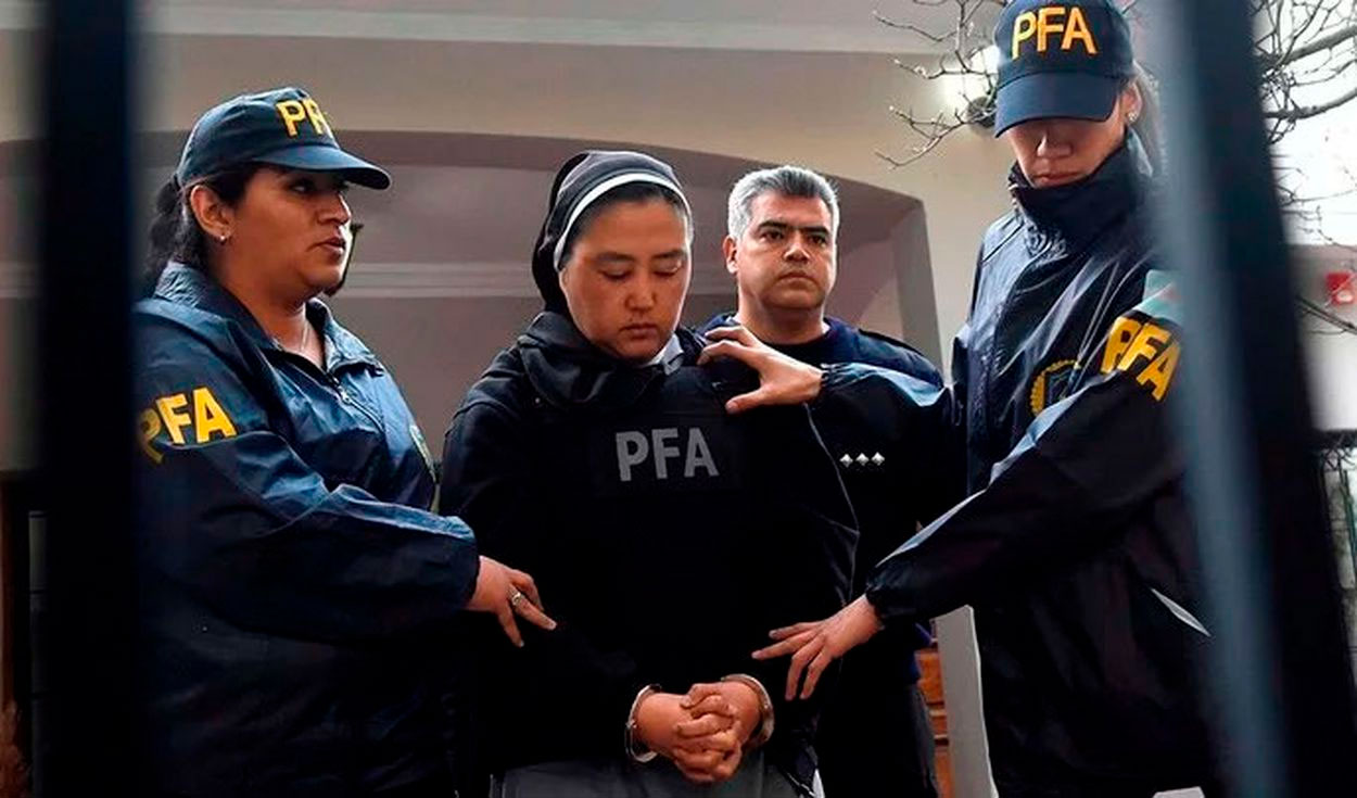 La monja japonesa Kumiko Kosaka, que afronta más cargos que la otra acusada, es la única en prisión domiciliaria preventiva. Foto: difusión