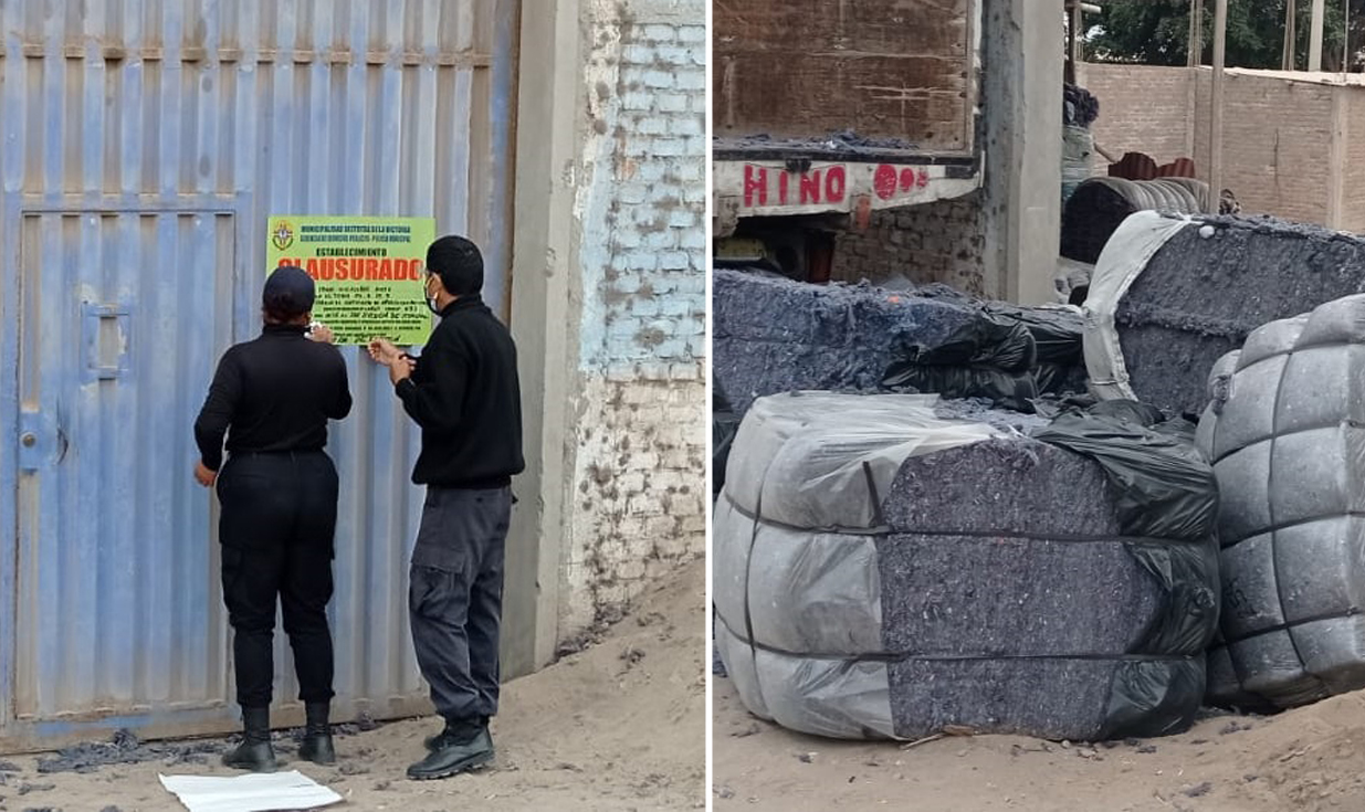 Chiclayo: clausuran local clandestino de productos tóxicos en La Victoria