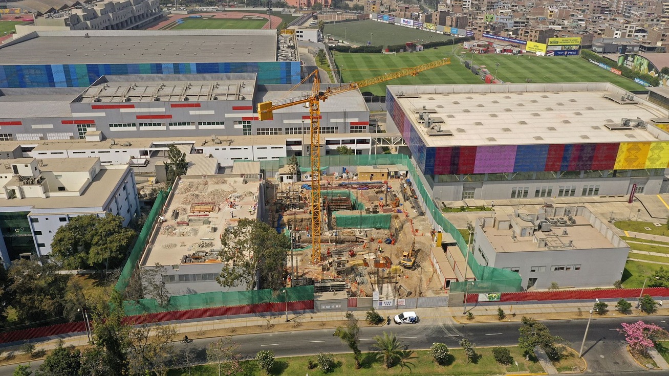 El primer Centro Especializado en Medicina Deportiva del Perú, constará de cuatro pisos y atenderá a cerca de cinco mil deportistas federados. Foto Proyecto Legado.
