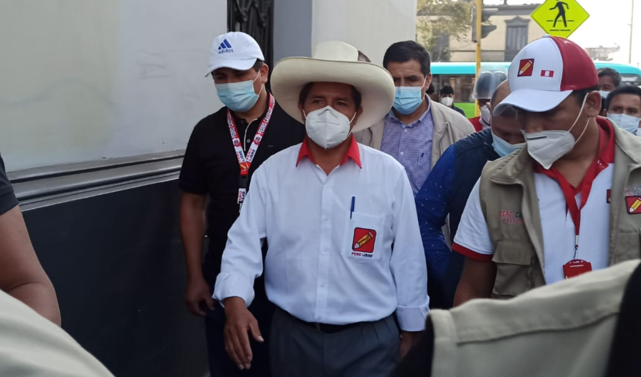 Pedro Castillo fue el candidato más respaldado en primera vuelta: logró 2 724 752 votos válidos. Foto: César Zorrilla / URPI-LR