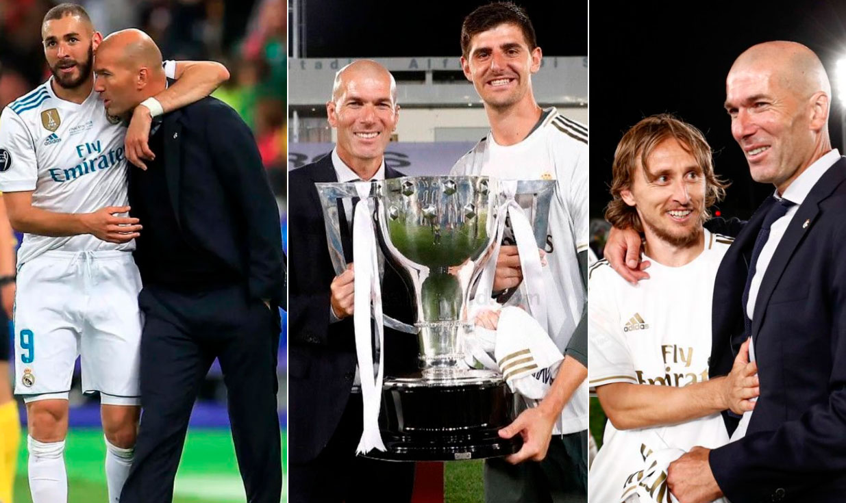 Real Madrid: Zidane recibió mensajes de despedida de Ramos, Benzema y otros, Deportes