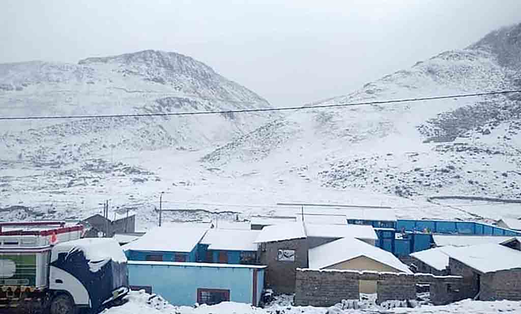 Probabilidad de nevadas en zonas altas de Arequipa desde el miércoles 14 de julio