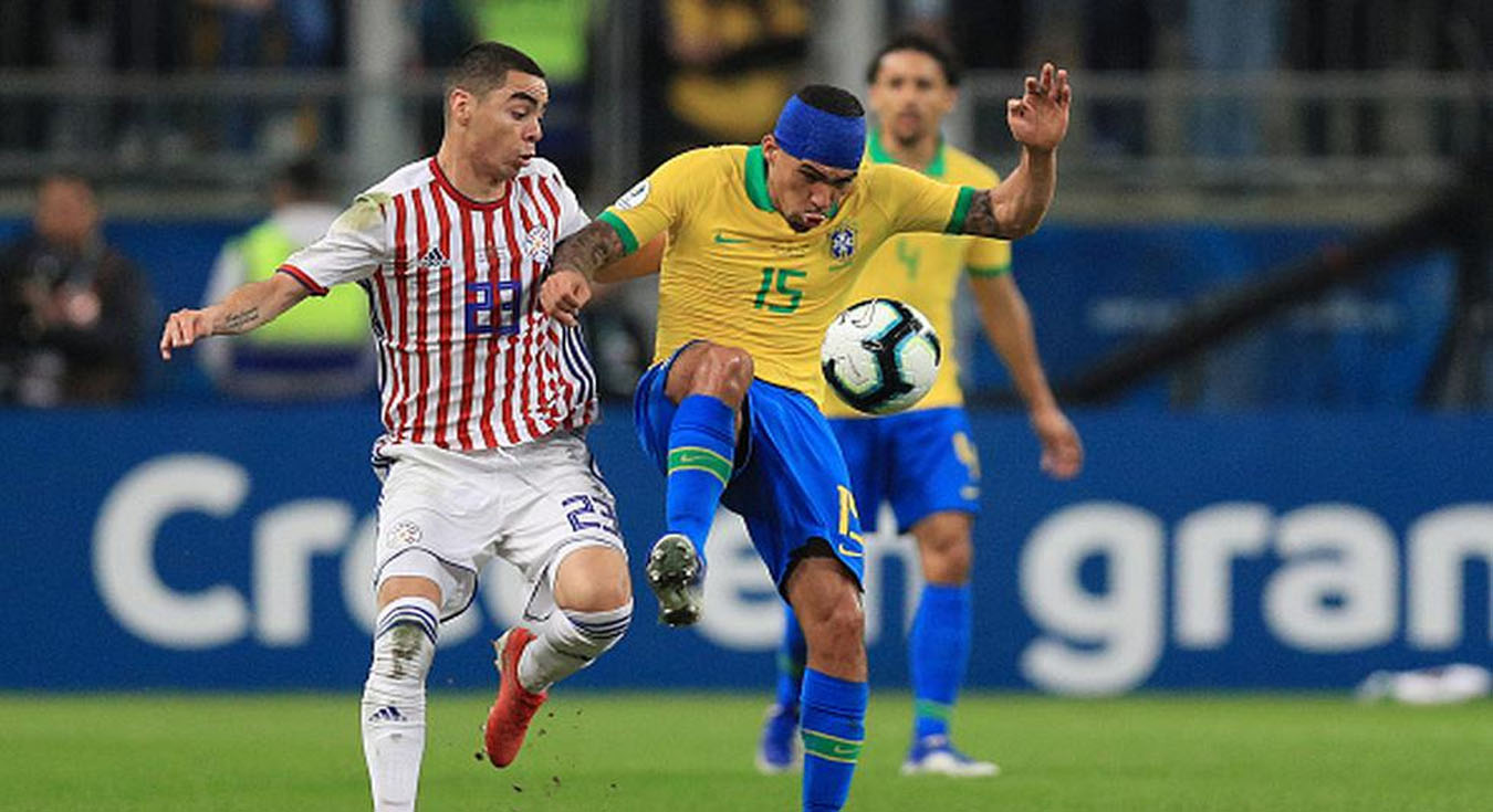 Paraguay vs. Brasil se enfrentarán a partir de las 7.30 p. m. (hora peruana) de este martes 8 de junio. Foto: AFP
