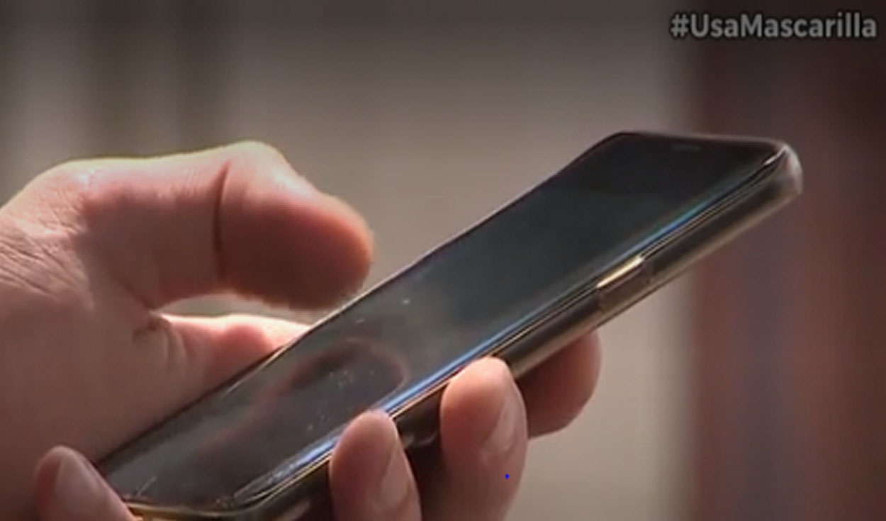 Joven revisó su celular y noto el robo de su dinero. Foto: captura de Canal N