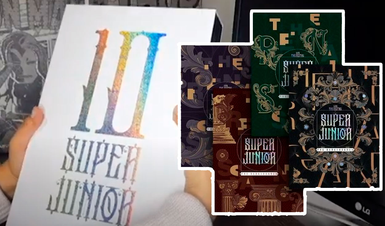 Unboxing de The Renaissance de SUPER JUNIOR. Foto: Dennit Cajachahua