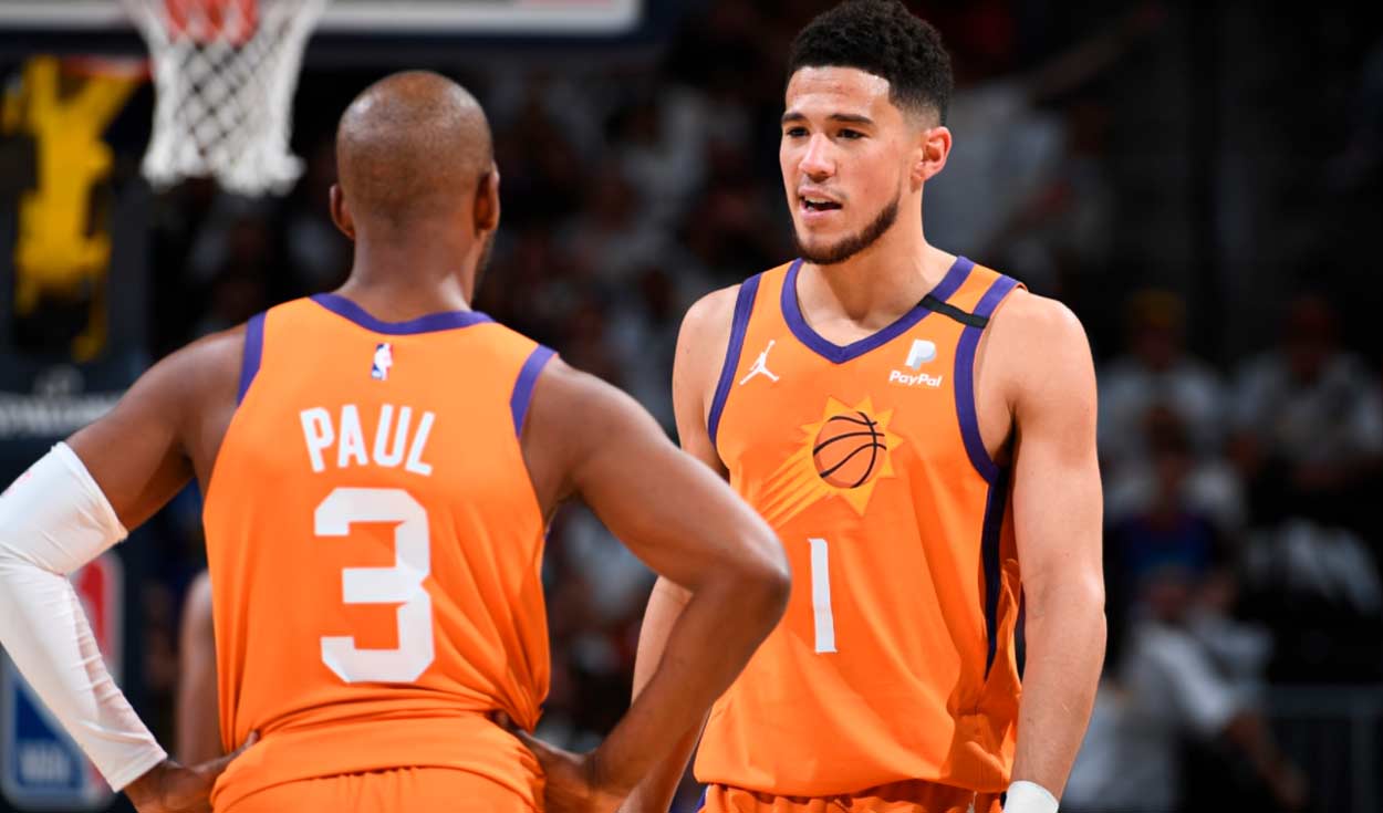 Suns superó a Nuggets por la tercera semifinal de Conferencia Oeste de los NBA Playoffs 2021. Foto: Twitter NBA Latam