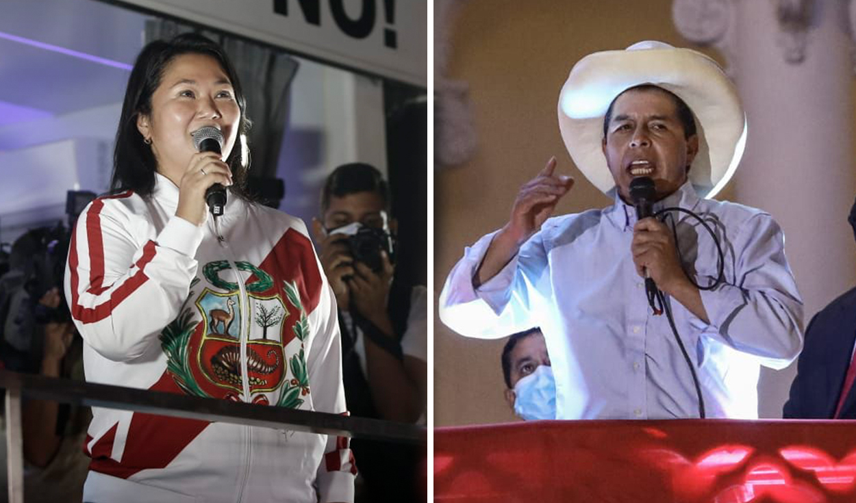 Resultados ONPE EN VIVO: Castillo supera a Fujimori en etapa final de actas contabilizadas