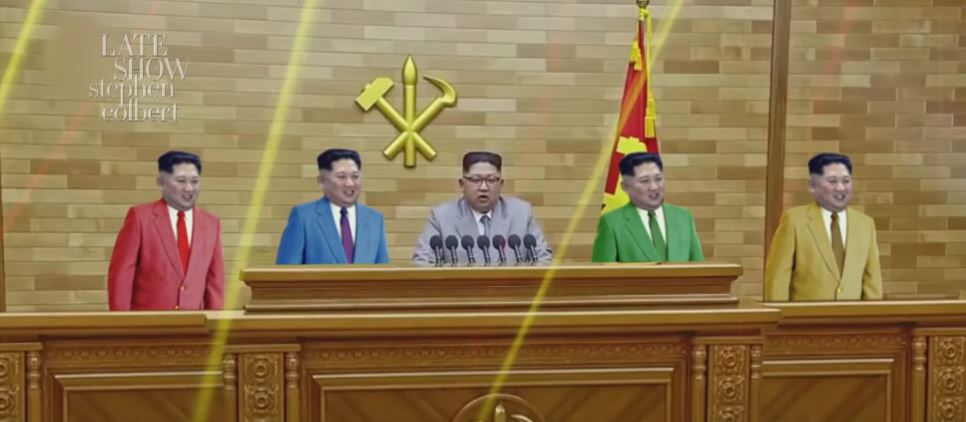 Parodia del grupo K-pop de Kim Jong-un. Foto: captura YouTube