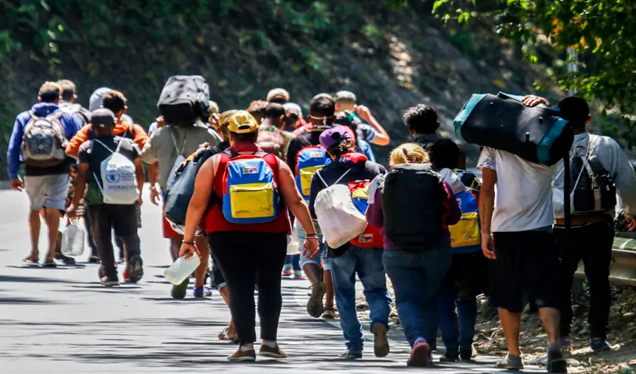 Alrededor de 1,8 de los más de 5 millones de venezolanos que han huido de su país se encuentran en Colombia. Foto: AFP
