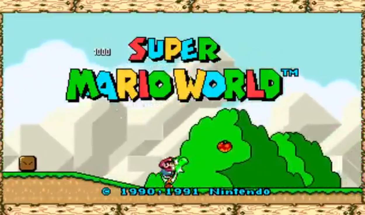El clásico de Super Nintendo ahora puede mostrar más contenido en la pantalla con este mod que le añade la compatibilidad con resoluciones en 16:9 y 16:10. Foto: Nintendo/Vitor Vilela