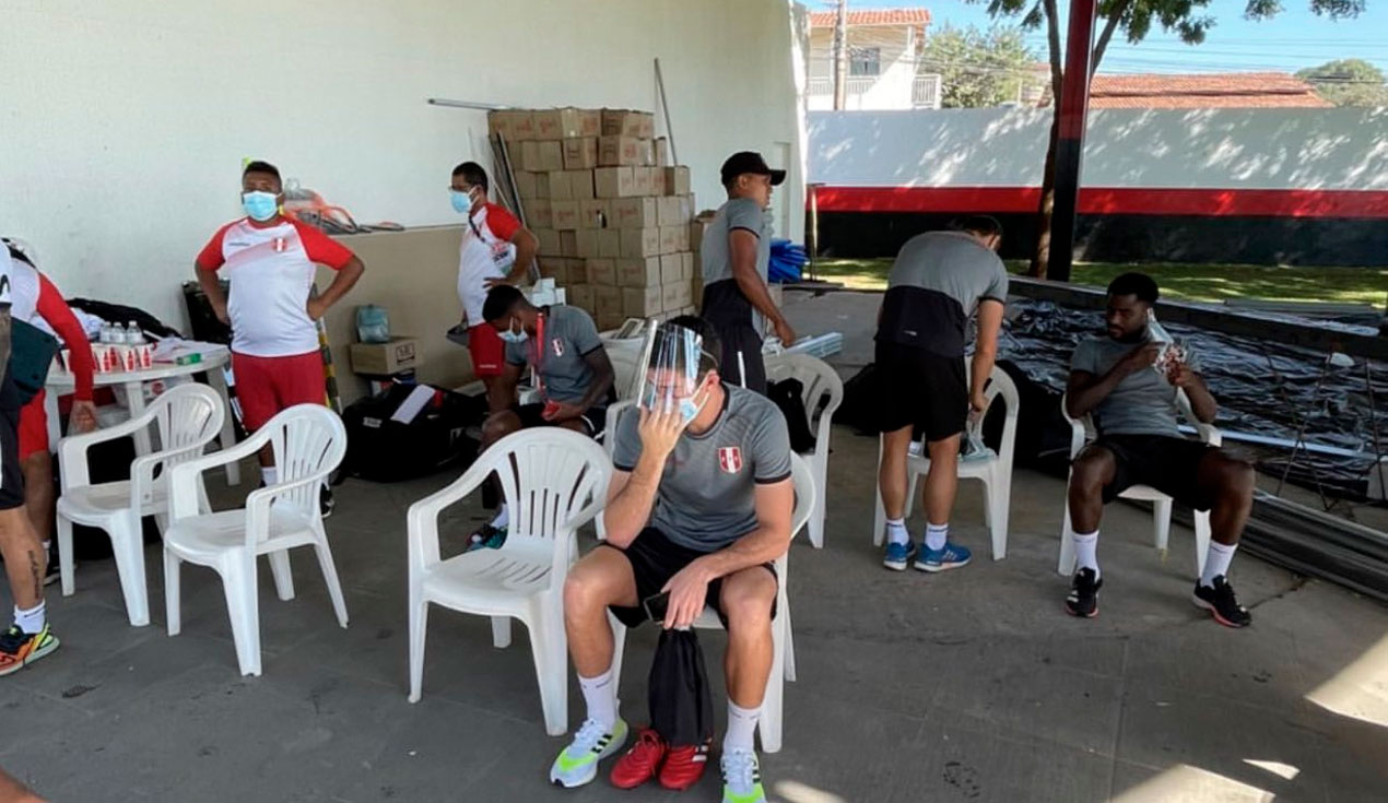El combinado nacional entrenó de cara al duelo ante Ecuador. Foto: captura/Instagram