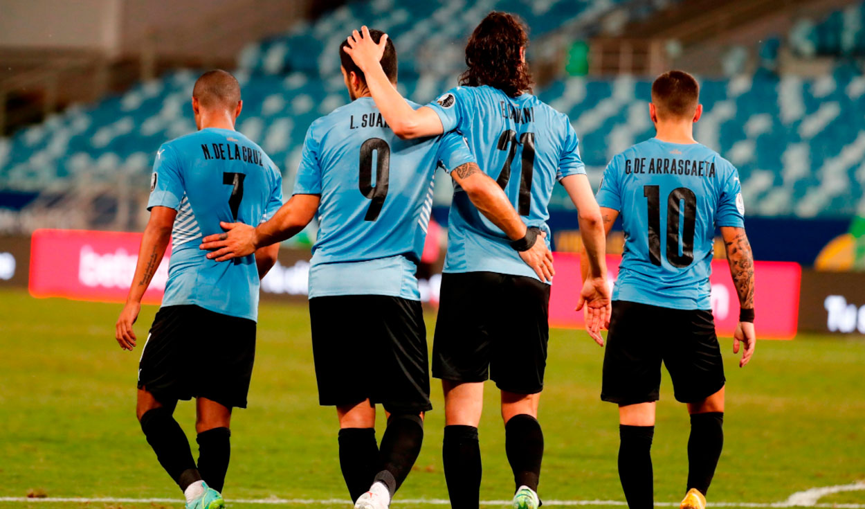 Con la victoria sobre Bolivia, Uruguay sumó cuatro puntos y tiene pie y medio en cuartos de final de la Copa América 2021. Foto: Twitter selección uruguaya