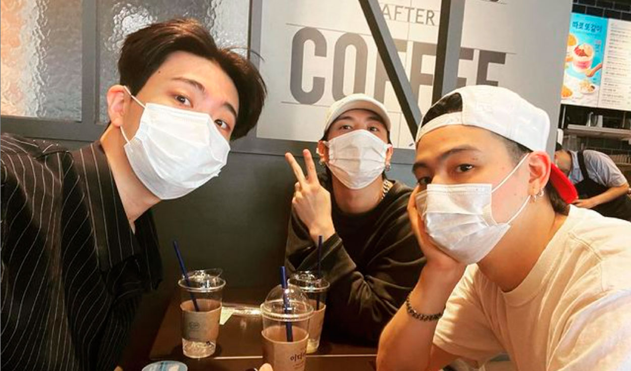 El reencuentro que esperaba Ahgase. JB, Youngjae y Yugyeom reunidos por primera vez. Foto: captura Instagram
