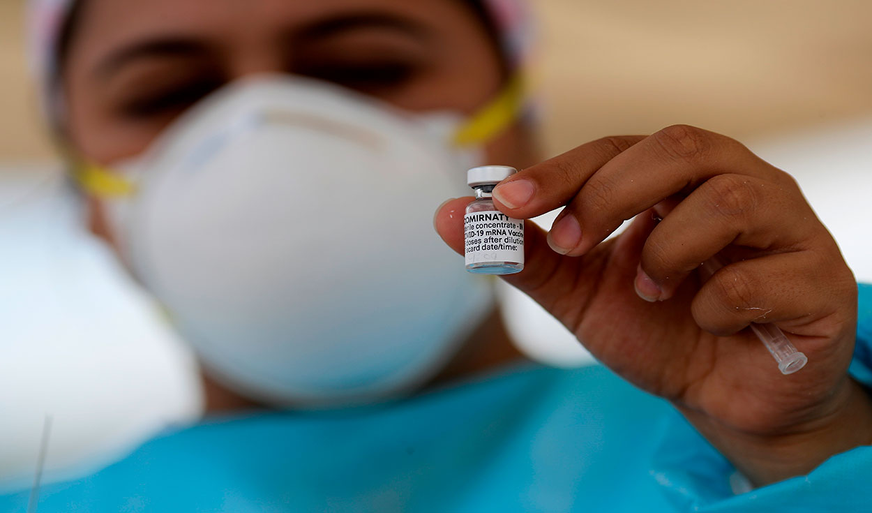 Honduras recibió el domingo 1,5 millones de vacunas donadas por Estados Unidos. Foto: EFE