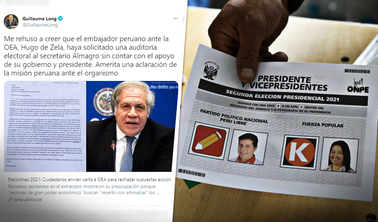 Solicitan a delegación peruana ante la OEA aclarar supuesto pedido de auditoría electoral