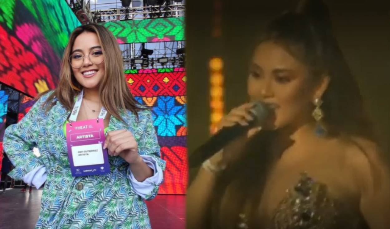La cantante de 22 años cantó su tema 'No sé' en los Premios Heat 2021