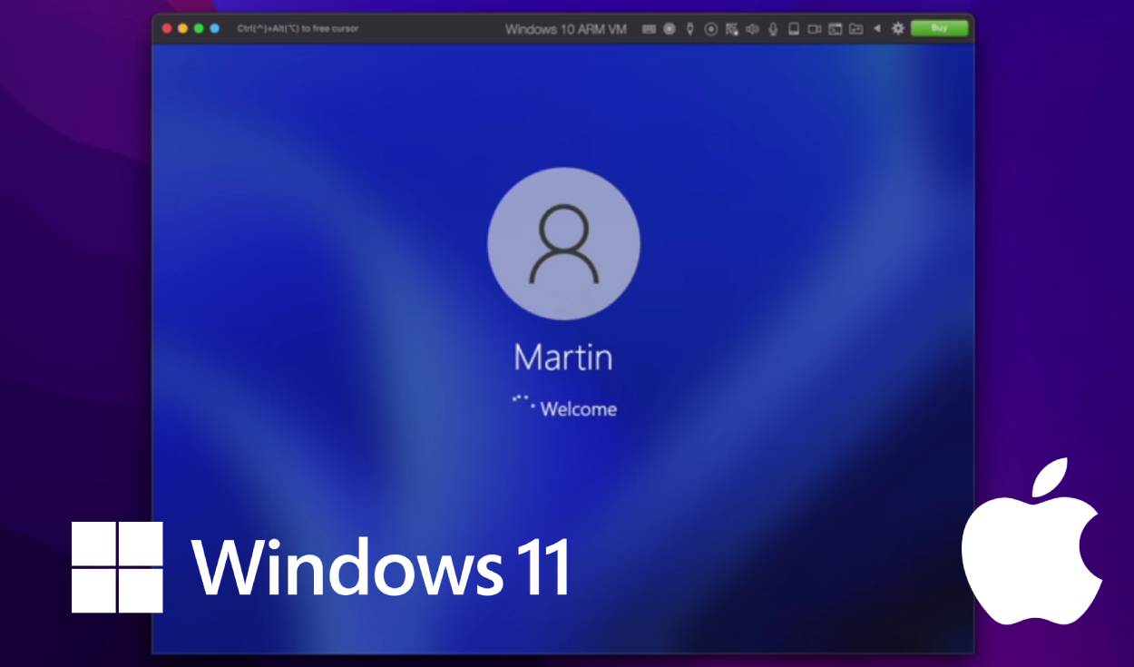 Pese a que la compatibilidad todavía no fue anunciada, usuarios ya lograron correr Windows 11 en uno de los programas de máquina virtual más avanzados para MacOS 11. Foto: YouTube/Martin Nobel