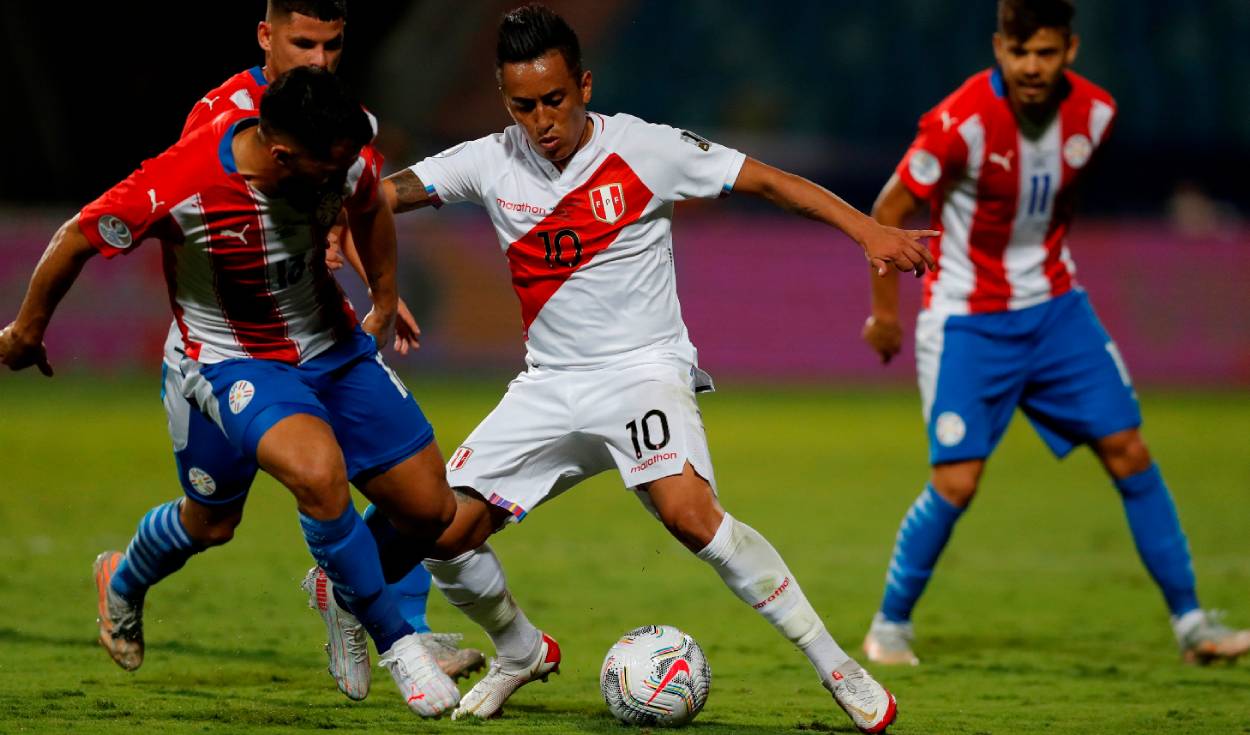 Por ahora, Christian Cueva no tiene goles en la Copa América 2021. Foto: EFE/Fernando Bizerra Jr