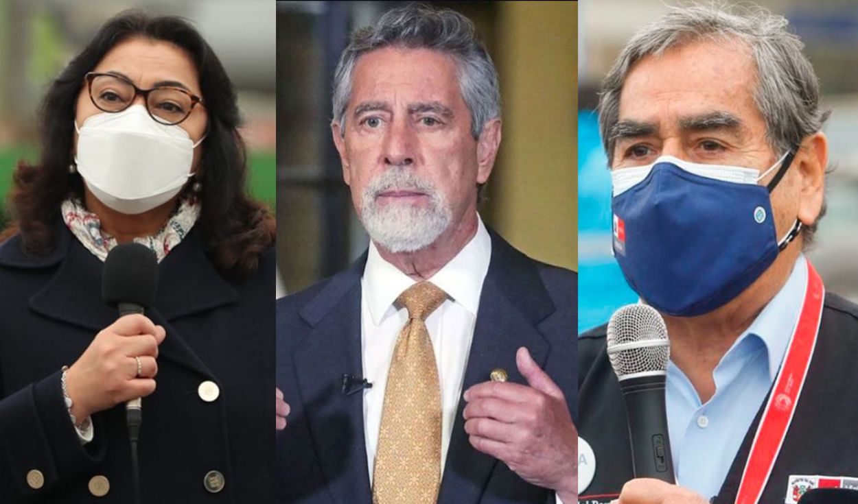 Congresista César Gonzales presentó una denuncia constitucional contra Francisco Sagasti, Violeta Bermúdez y Óscar Ugarte. Foto: composición/GLR