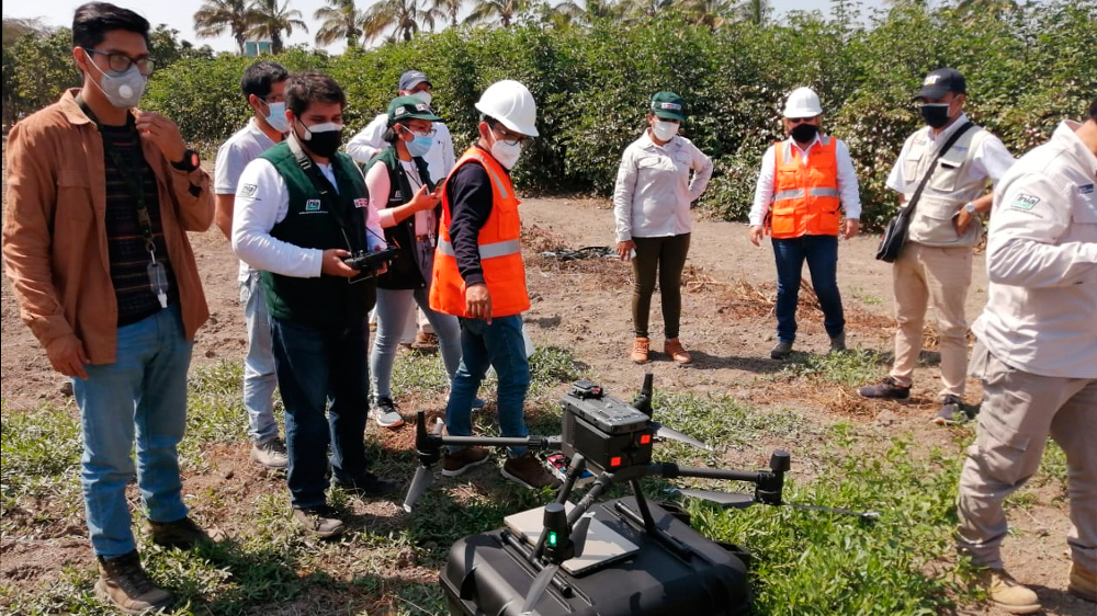 Norte: con drones monitorearán hectáreas de cultivo en Lambayeque y San Martín