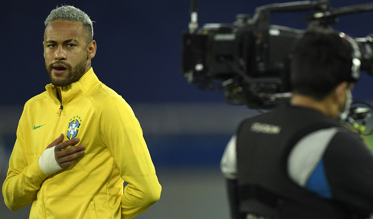 Neymar ha marcado dos goles en la Copa América 2021. Foto: AFP