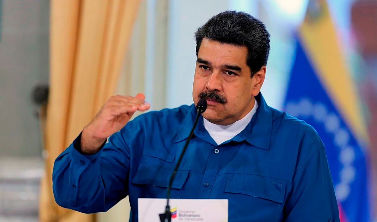 El presidente de Venezuela, Nicolás Maduro, dijo que los cuerpos de seguridad actúan de forma “contundente” en Caracas. Foto: AFP