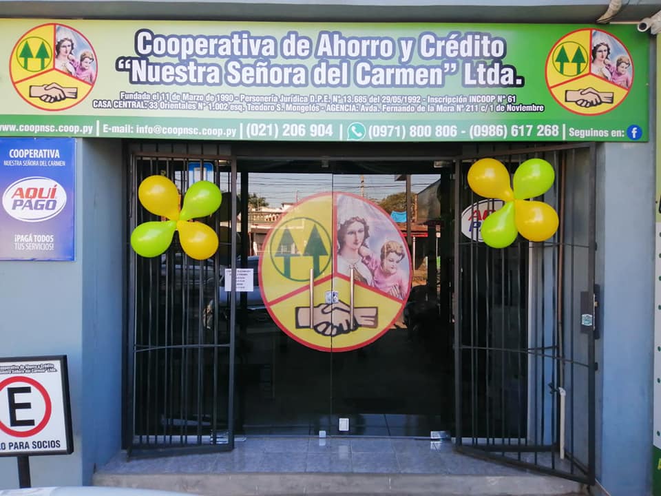 Cooperativa de Ahorro y Crédito Nuestra Señora del Carmen, ubicada en Villa María del Triunfo, fue disuelta por estar incursa en las causales de pérdida total del capital social