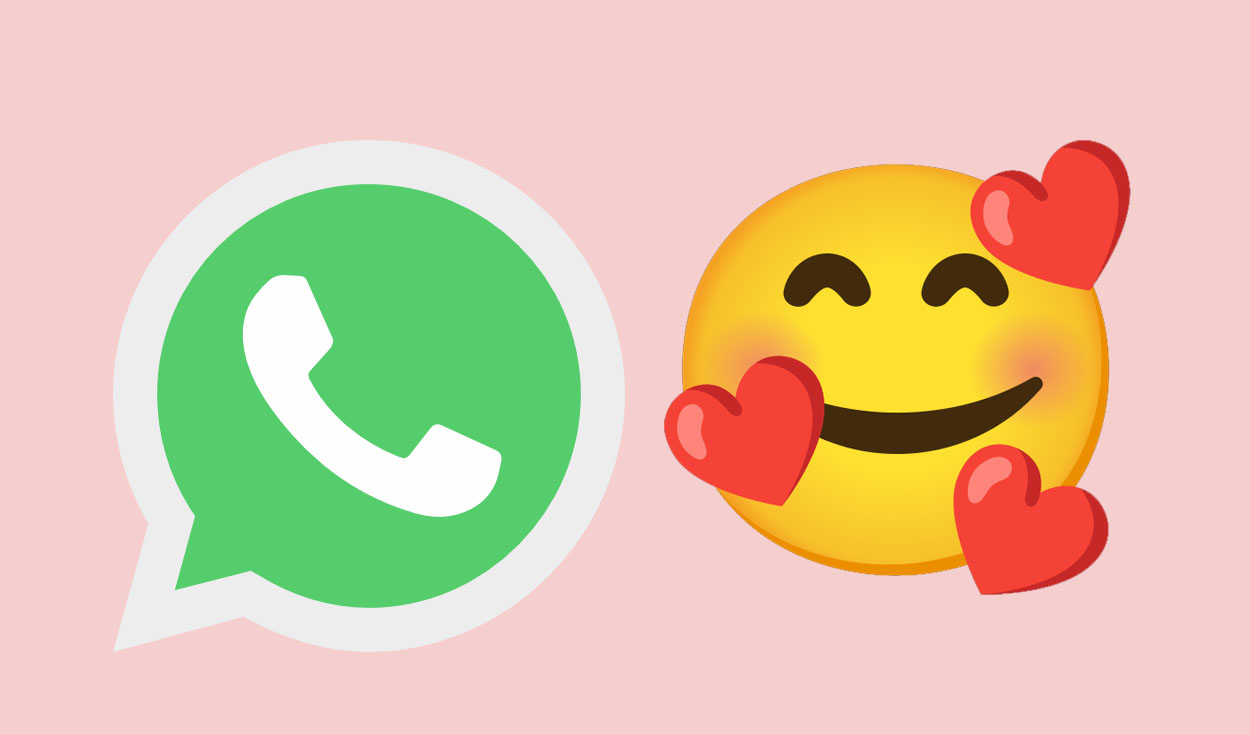 WhatsApp: ¿cuál es el significado del emoji de la carita sonriente con  corazones? | Tecnología | La República