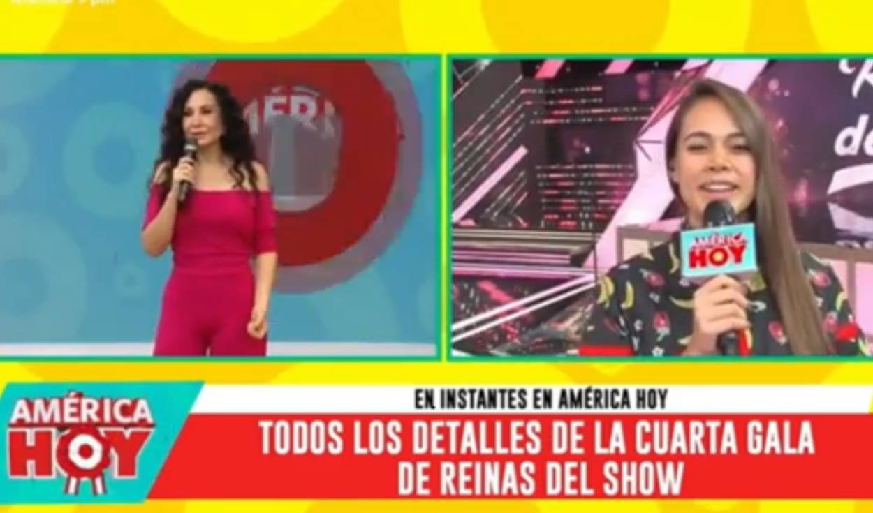 Jossmery Toledo y Janet Barboza se enfrentarán en Reinas del show para salir de sentencia. Foto: captura de América TV