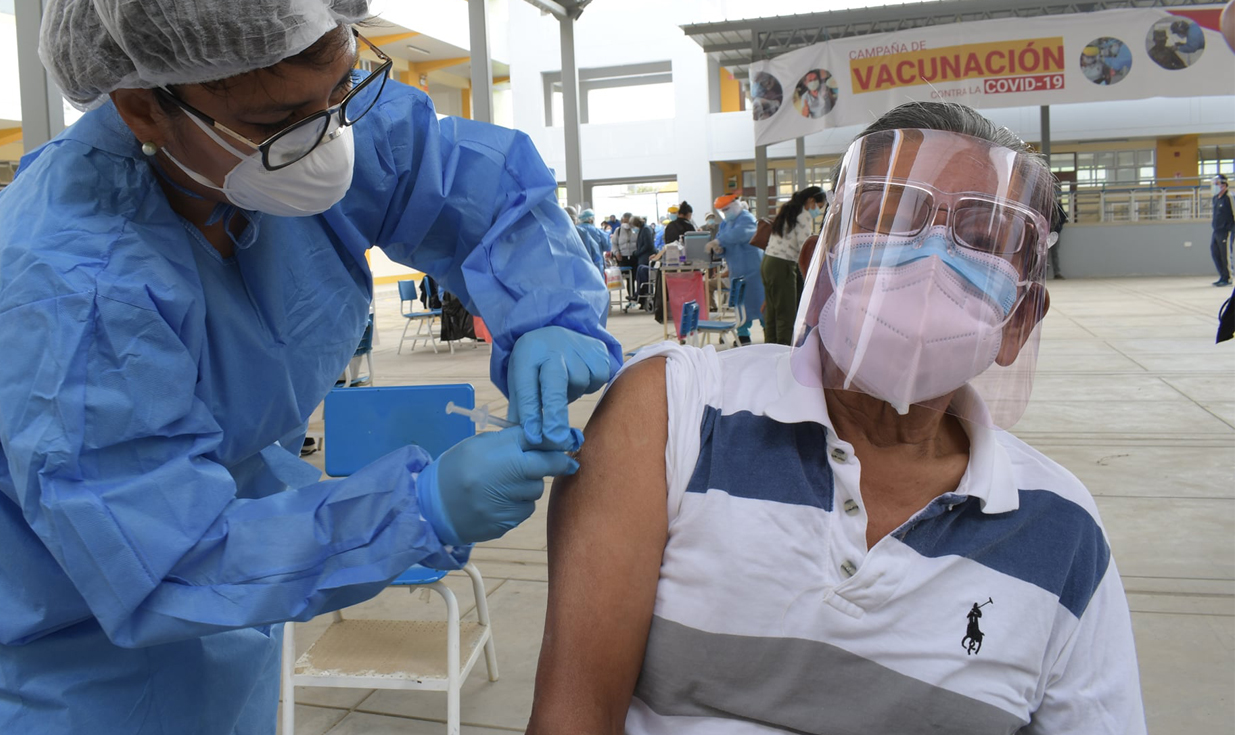 Lambayeque: 135.811 personas han recibido las dosis de la vacuna contra el coronavirus