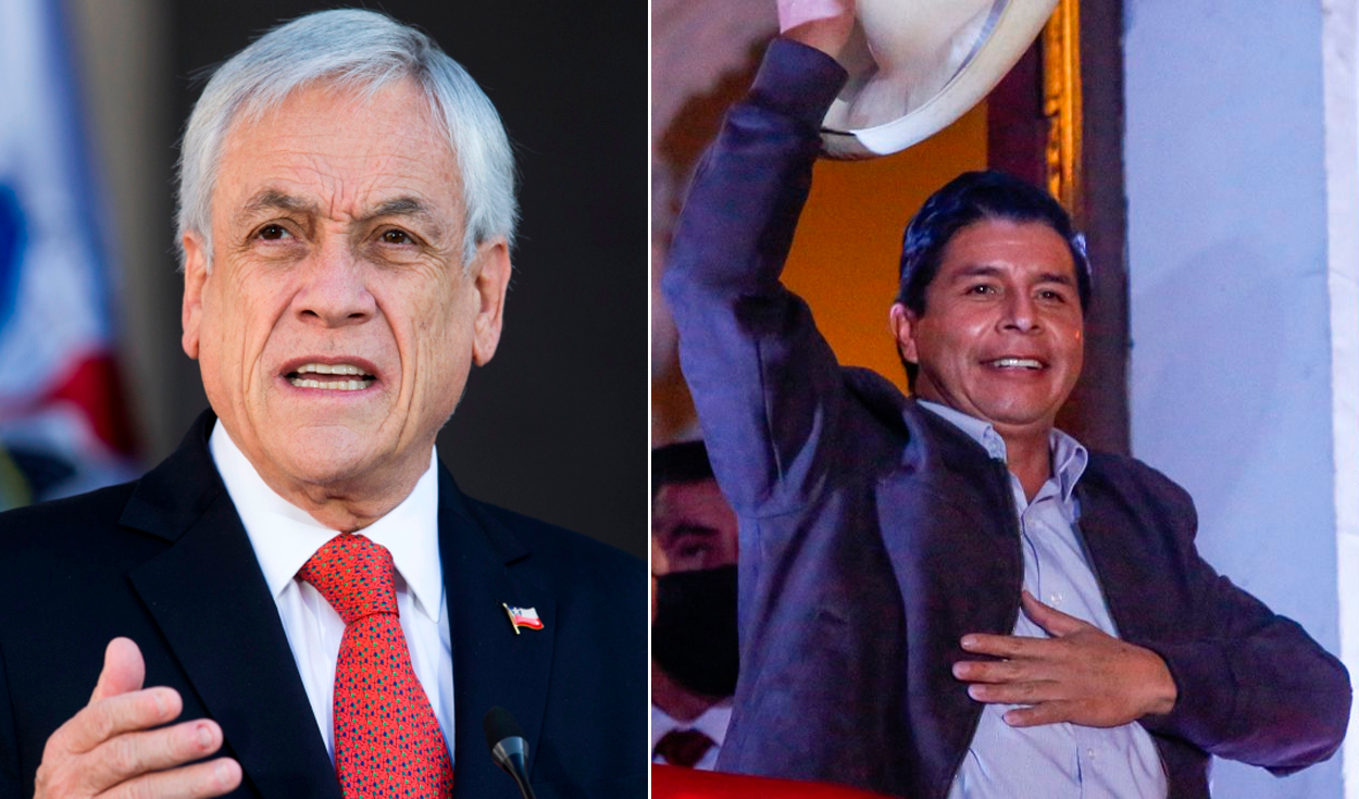 Piñera llamó a Castillo luego de su proclamación como presidente electo