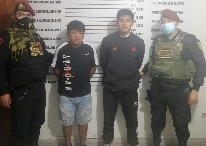 Trujillo: capturan a dos sujetos acusados de robar mototaxi