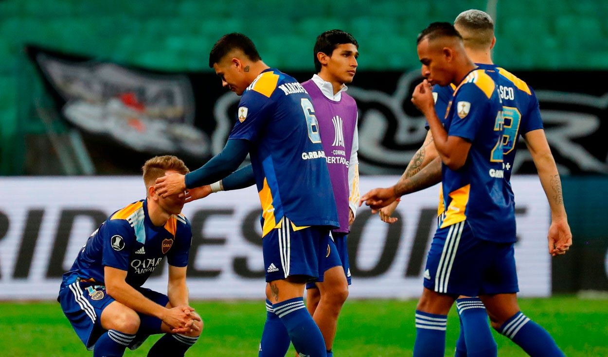 Boca Juniors quedó eliminado de la Copa Libertadores a manos del Atlético Mineiro. Foto: EFE