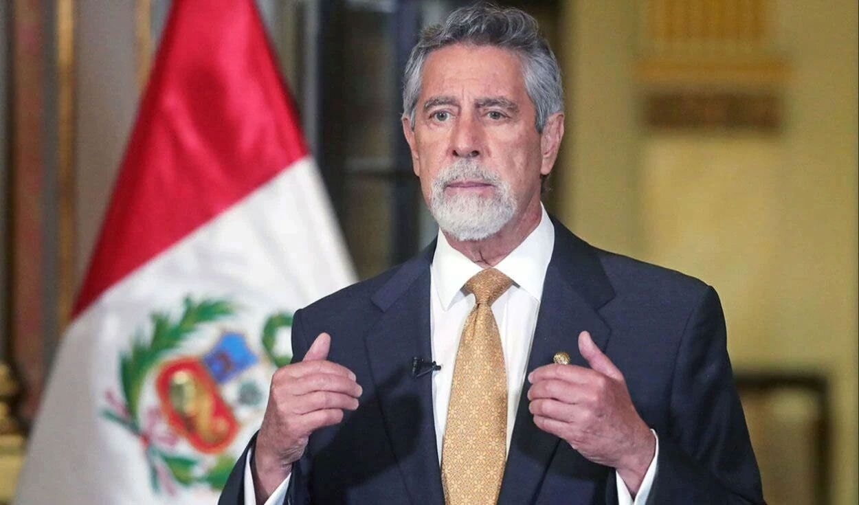 Sagasti será reemplazado por Pedro Castillo en el cargo de presidente de la República. Foto: Presidencia