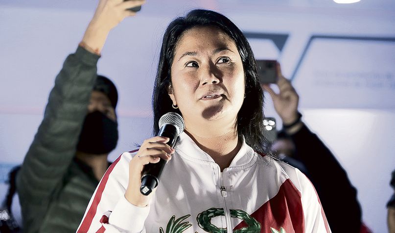 Keiko Fujimori se pronuncia tras toma de mando de Pedro Castillo como presidente