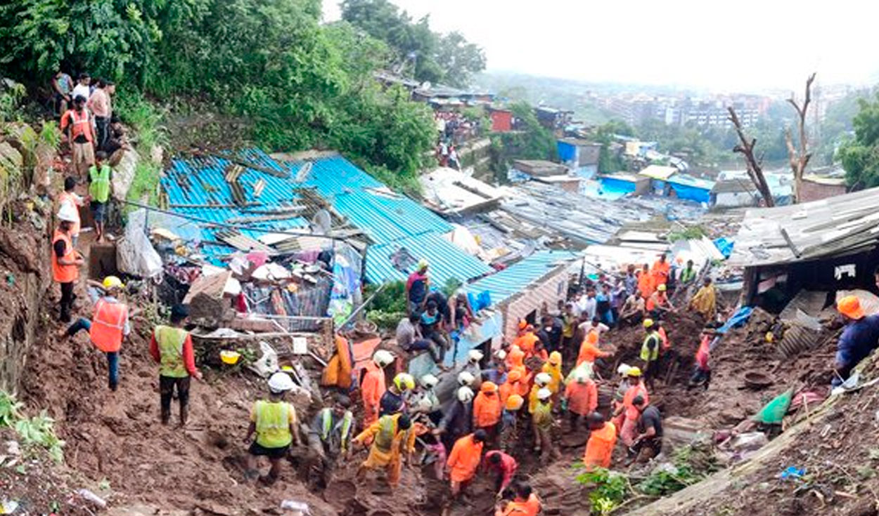 El primer ministro indio, Narendra Modi, se mostró “angustiado” por los muertos a causa de los deslizamientos de tierra y envió sus condolencias a los familiares de las víctimas. Foto: EFE