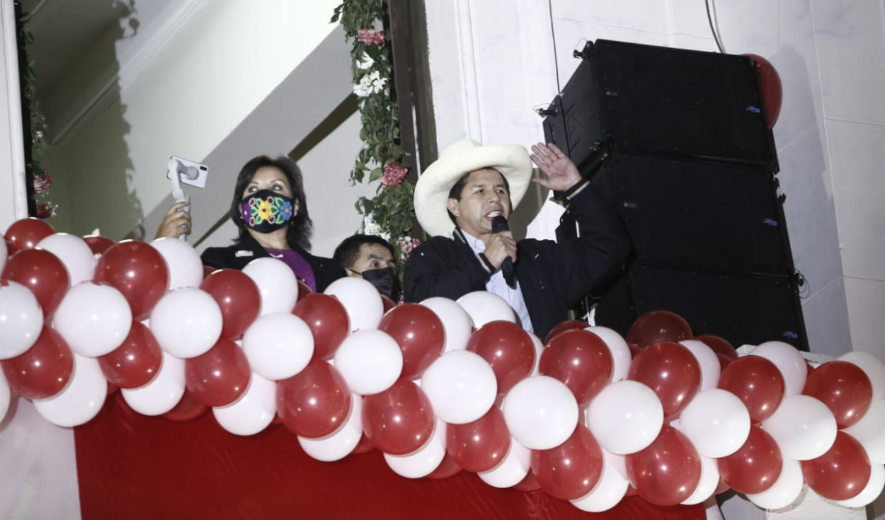 Pedro Castillo fue proclamado presidente electo por el JNE el pasado lunes 19 de julio. Foto: La República