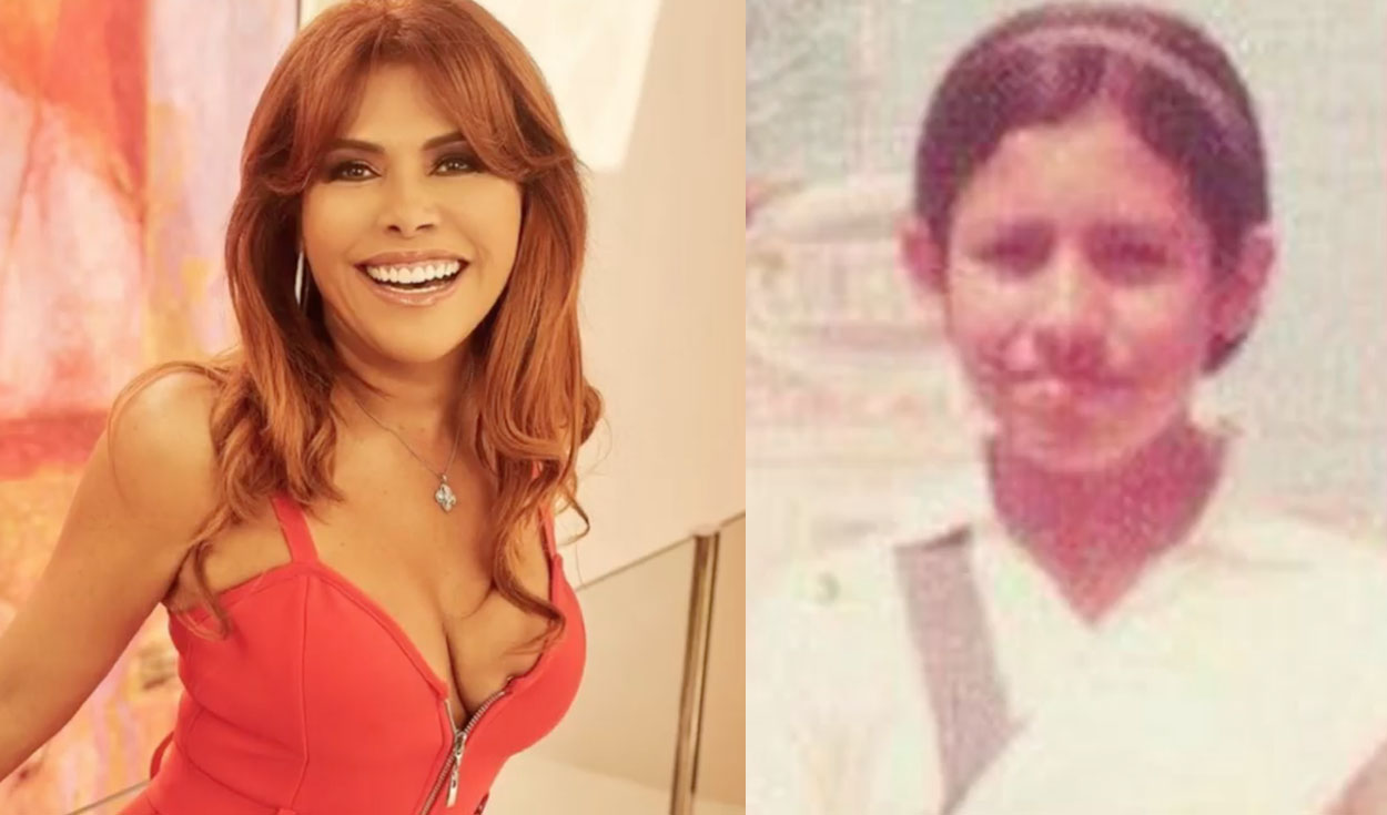 La conductora de Magaly, la firme compartió con sus seguidores tiernas fotografías de su infancia. Foto: Instagram /  Magaly Medina