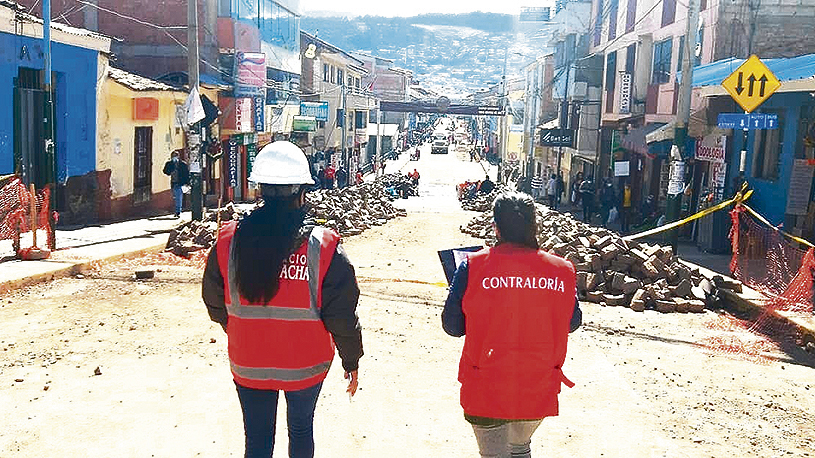 Piura: Municipalidad de Chalaco registró dos veces pago de obra