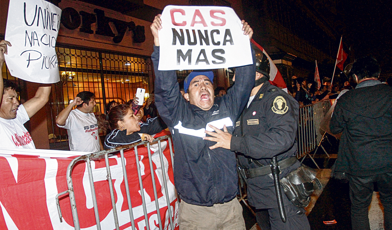 Demanda. Trabajadores piden eliminación del régimen CAS. Foto: La República