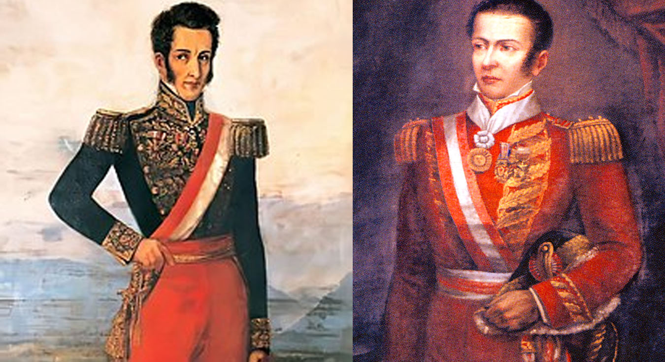 José de la Riva Agüero fue el primer presidente del país, mientras que y José de la Mar fue el primero en ser proclamado presidente constitucional. Foto: Composición LR