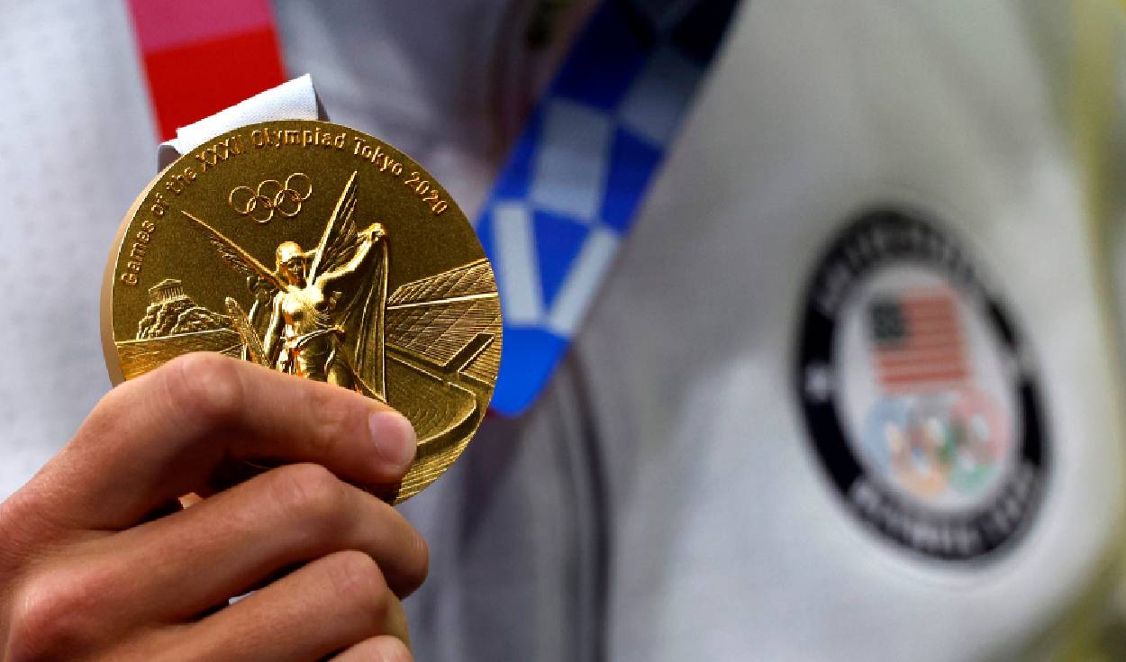 Estados Unidos es el líder absoluto del medallero con 38 preseas. Foto: EFE