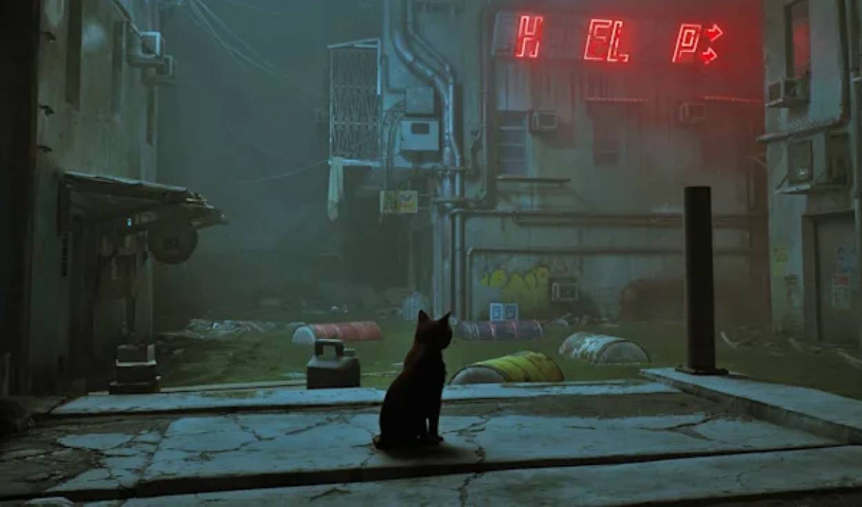 Stray permite que você encarne um gato e explore uma cidade futurista no PS5