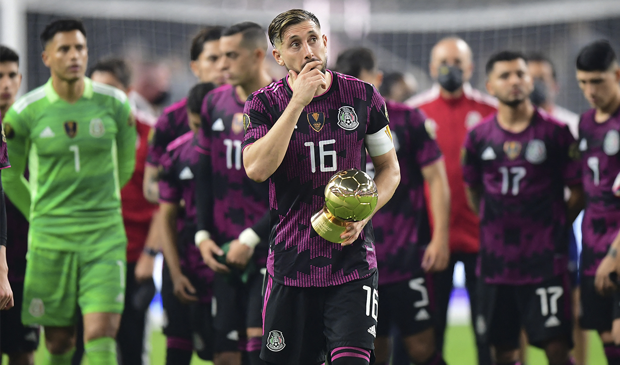 México cayó por lo mínimo ante Estados Unidos en la final de la Copa Oro 21. Foto: AFP