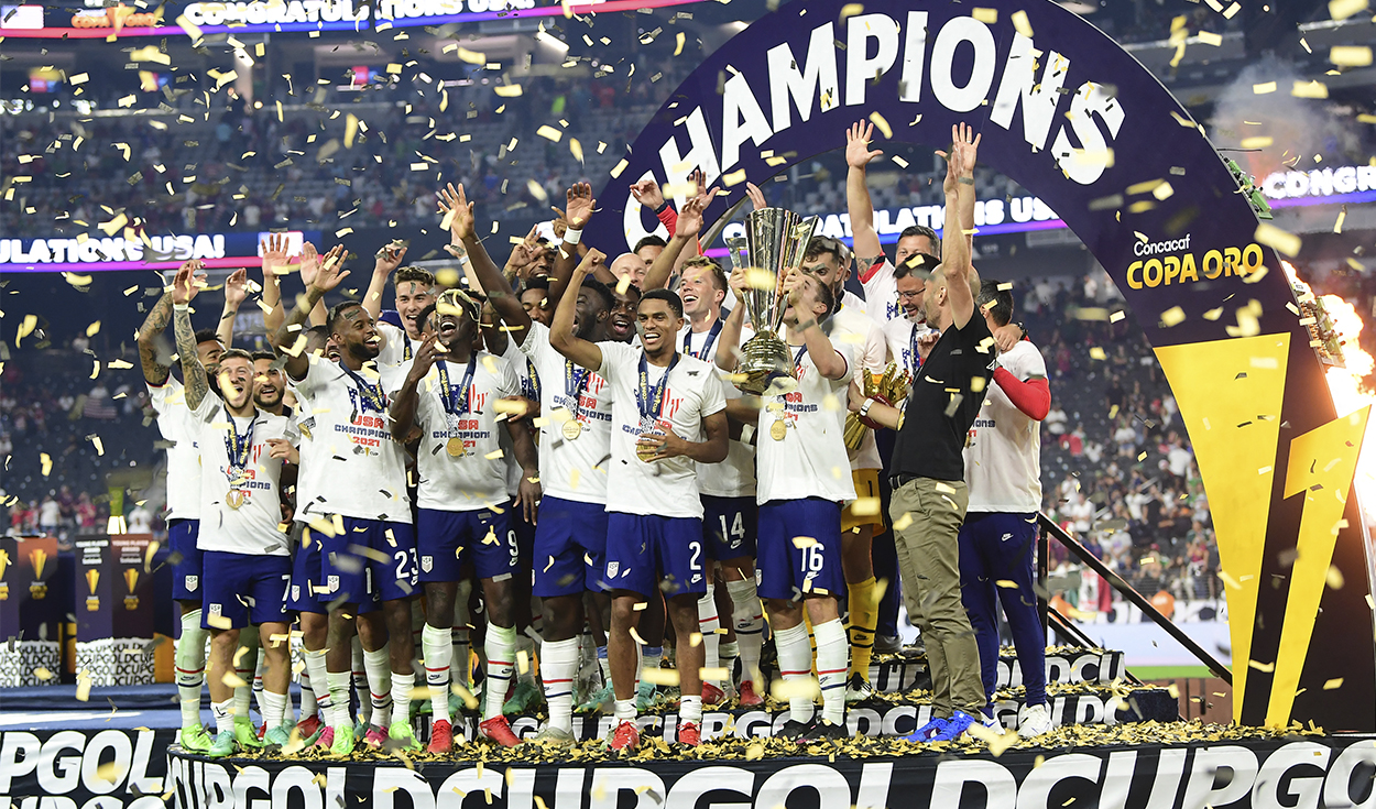 Estados Unidos es campeón de la Copa Oro por sétima vez en su historia. Foto: AFP